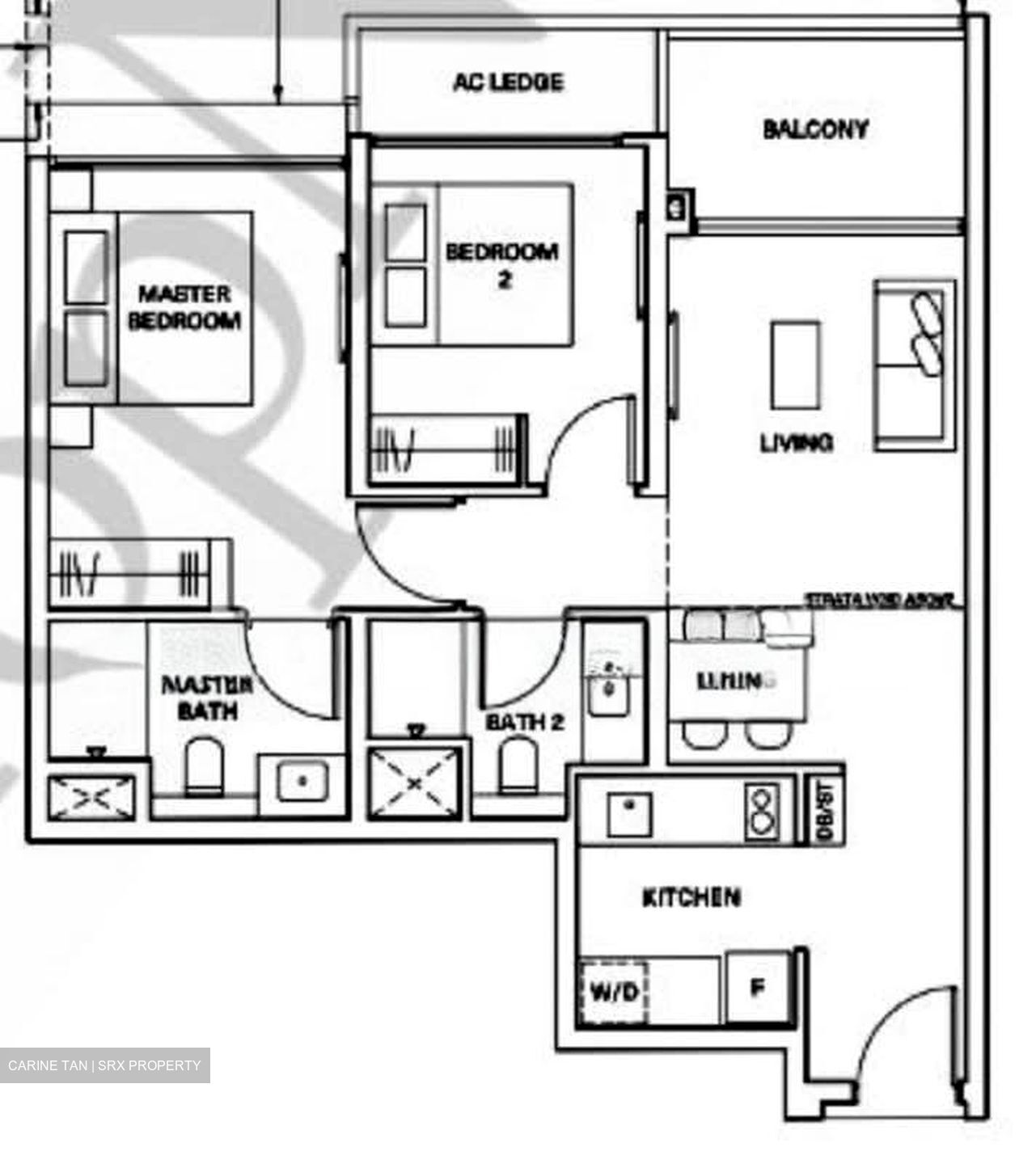 The Watergardens At Canberra (D27), Apartment #582379791